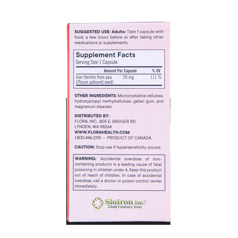 Flora Ferritin+ liberación retardada para mejor absorción y menos molestias