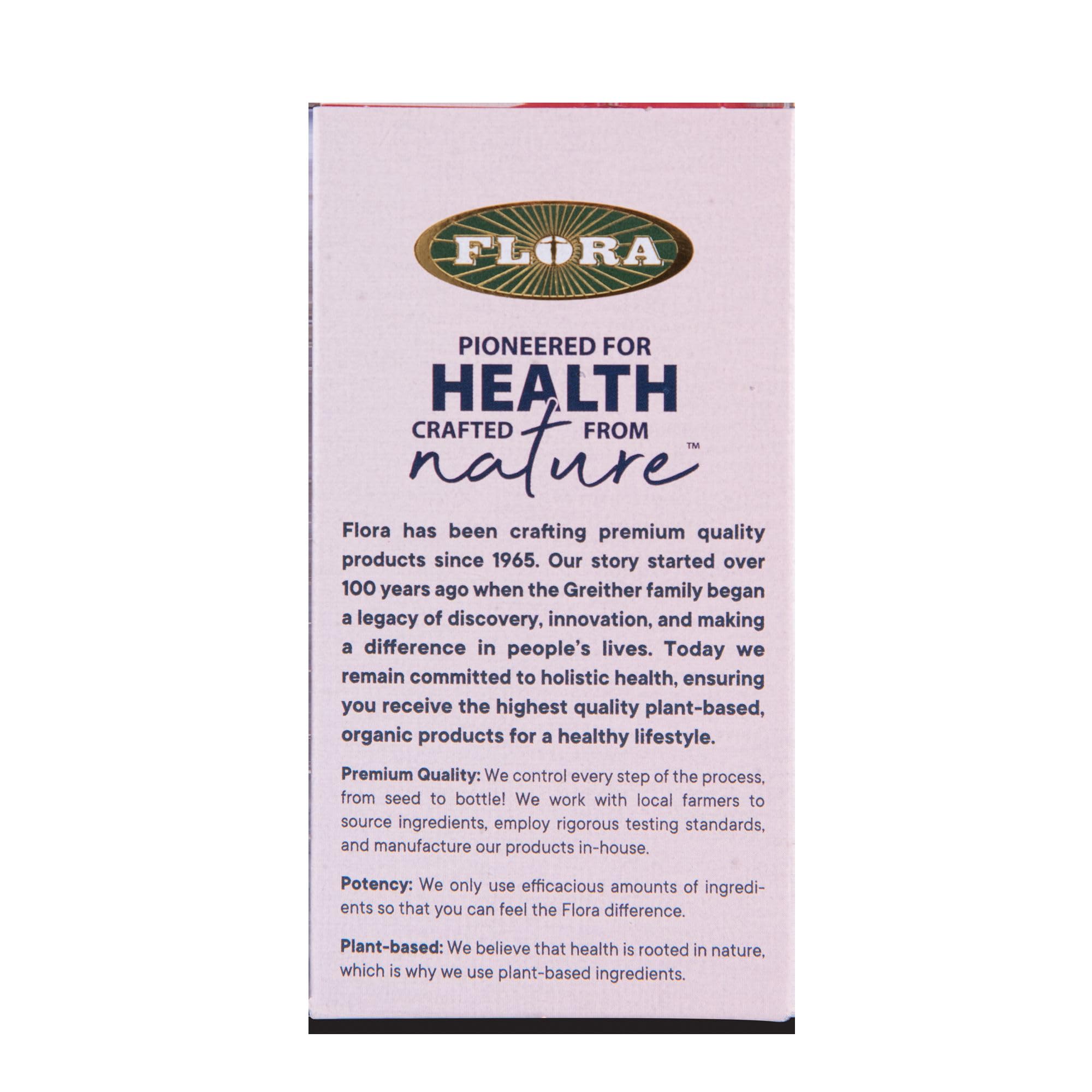 Flora Ferritin+ botella premium y balance de energía potencial