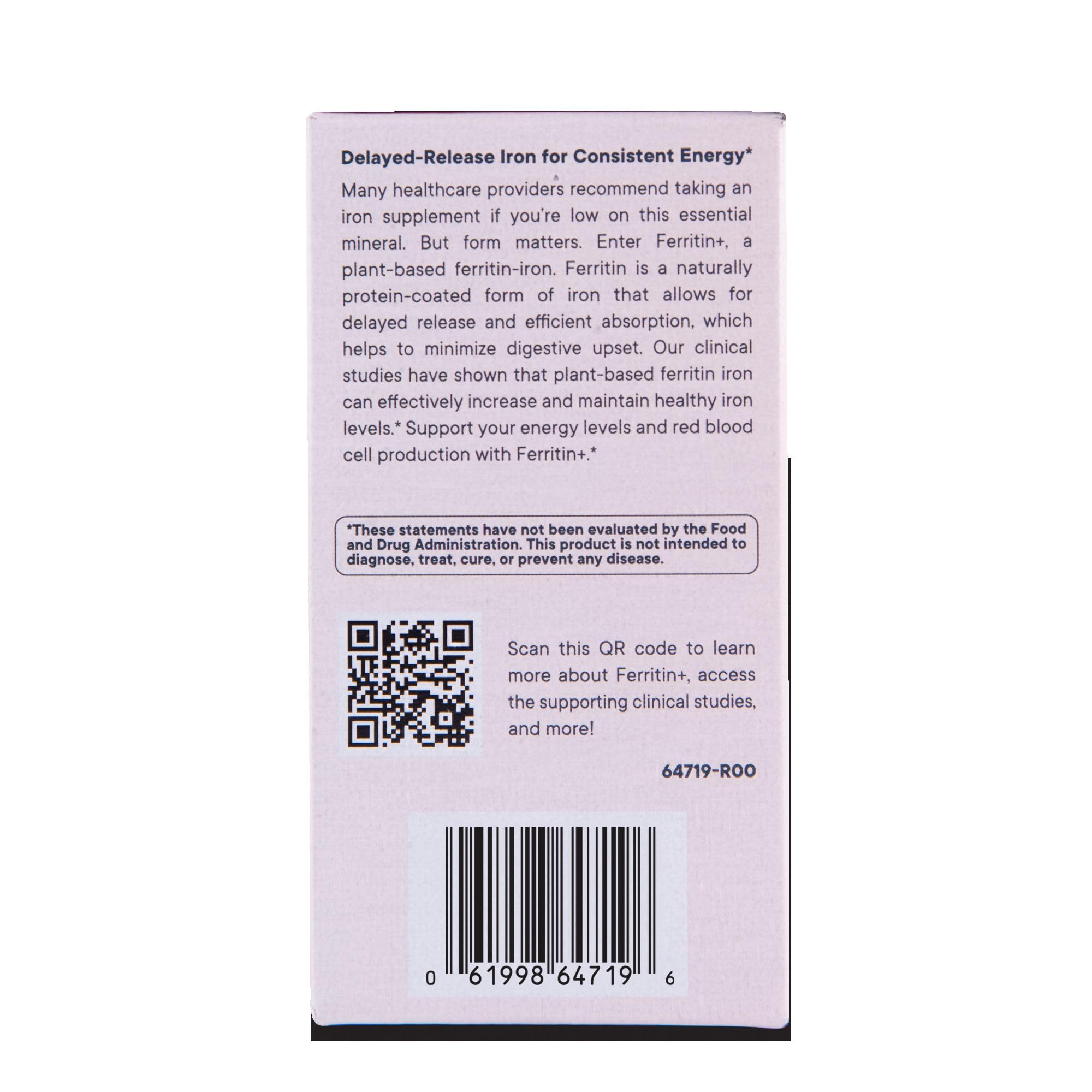 Flora Ferritin+ opción vegana y sin gluten para distintos estilos de vida