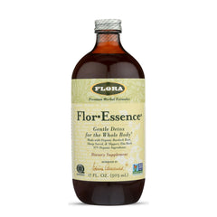 Flora Flor-Essence frasco frontal mostrando presentación clara y confianza