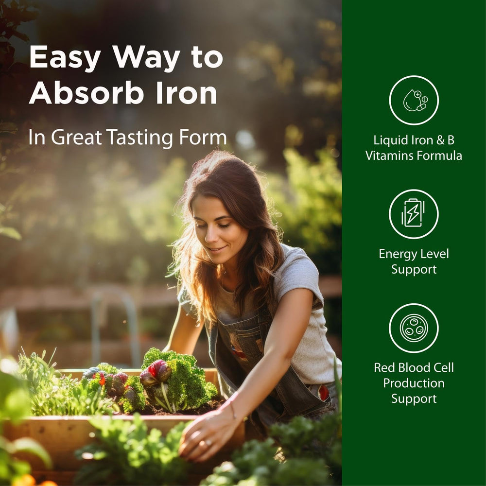 Flora Hierro con B-Vitaminas: cuchara medidora para toma diaria