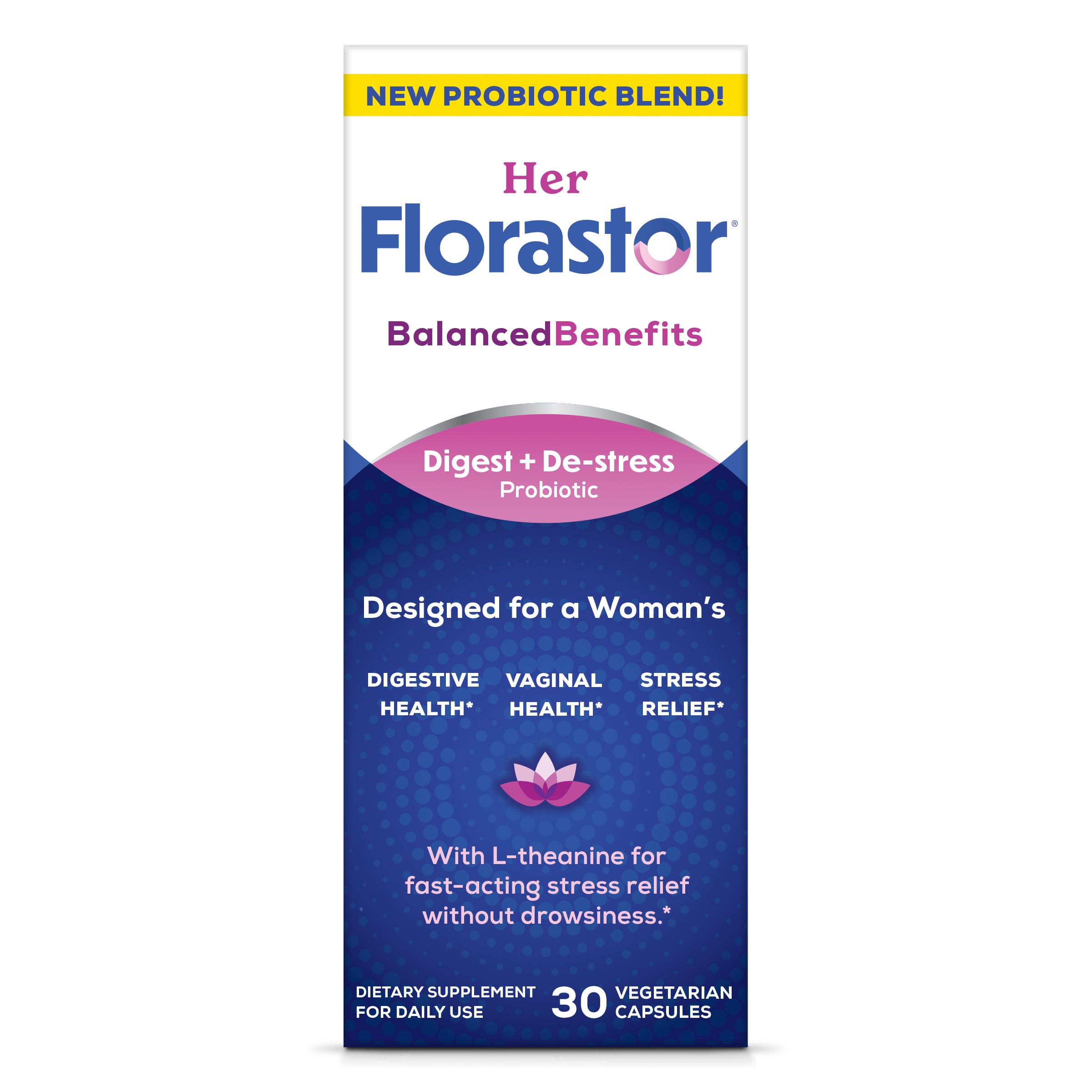 Florastor frasco delante mostrando diseño y cantidad útil