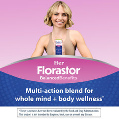 Florastor primer plano de cápsula destacando tamaño fácil de tragar