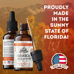 FLORIDA HERBS comparación de tamaño del frasco de 60 ml para fácil transporte