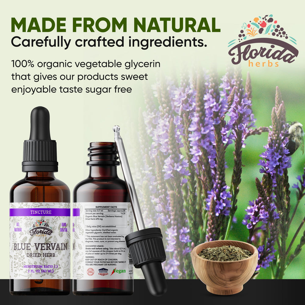 FLORIDA HERBS botella junto a taza de té sugiriendo integración en rituales diarios