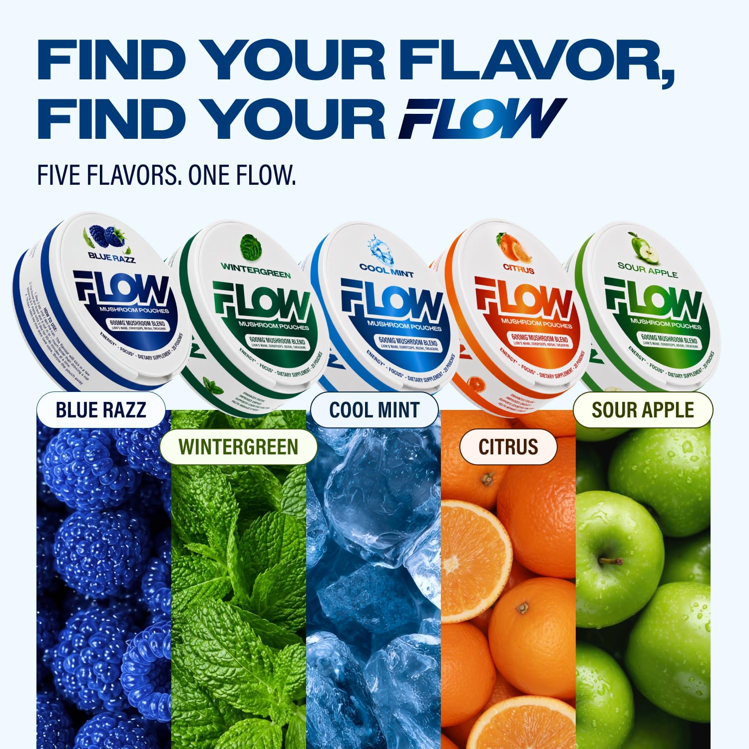 Flow Pouches en escritorio junto a portátil y libreta, ideal para jornadas de trabajo