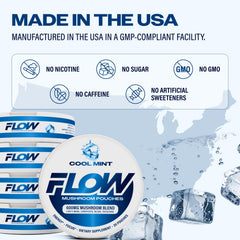 Varios sobres Flow Pouches distribuidos en mesa, fácil acceso y uso repetido