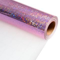 Flyhill primer plano de textura holográfica que realza la apariencia del regalo