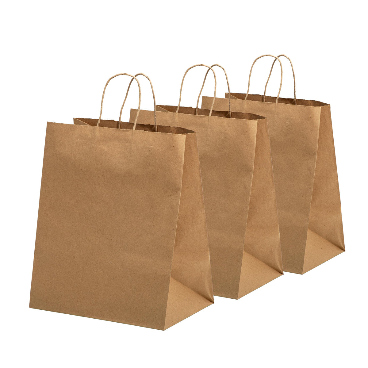FMP Brands bolsa kraft frontal mostrando diseño y resistencia
