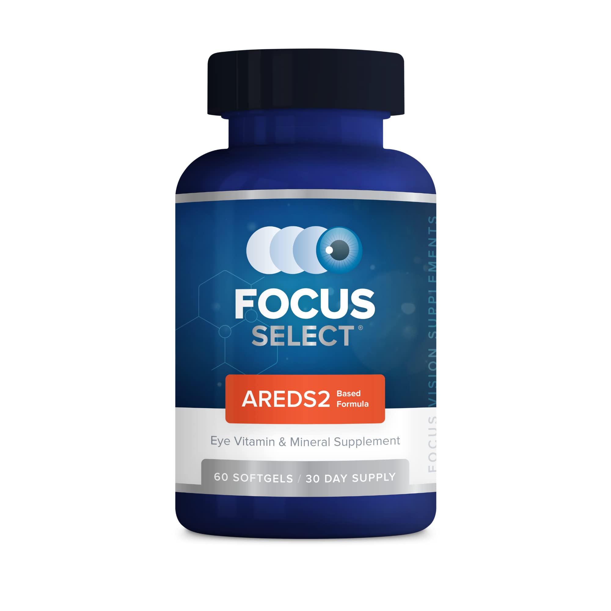 Focus Vision envase frontal mostrando el producto y beneficios clave