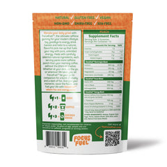 FocusFuel comparación de tamaño junto a objetos cotidianos para escala