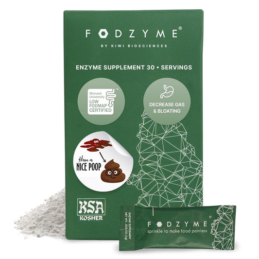 FODZYME frente del empaque mostrando diseño y dosis prácticas