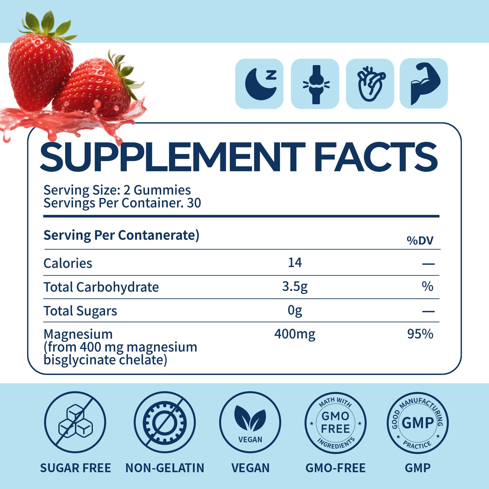 Foesdker etiqueta con información nutricional, transparencia y calidad