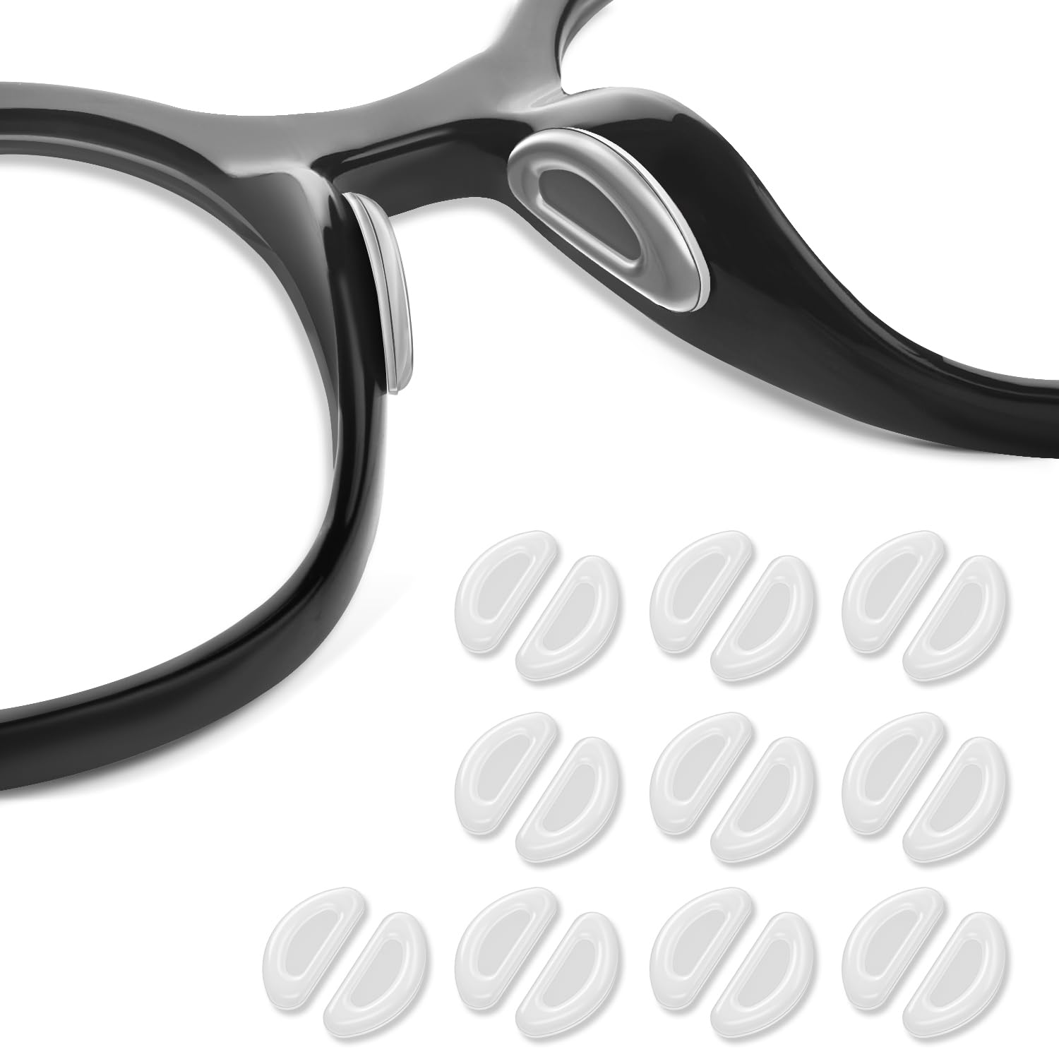 FOFALY gafas con almohadillas en actividad deportiva, estabilidad al moverse