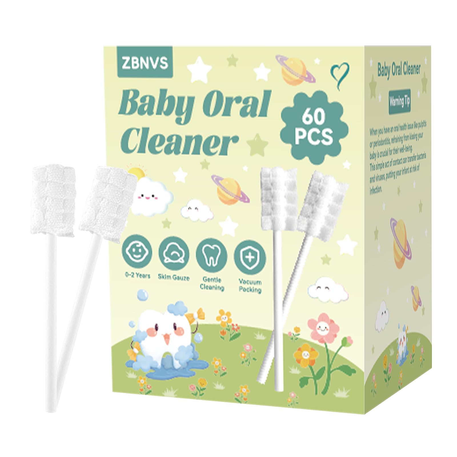 Foily presentación frontal del paquete, solución práctica y esterilizada