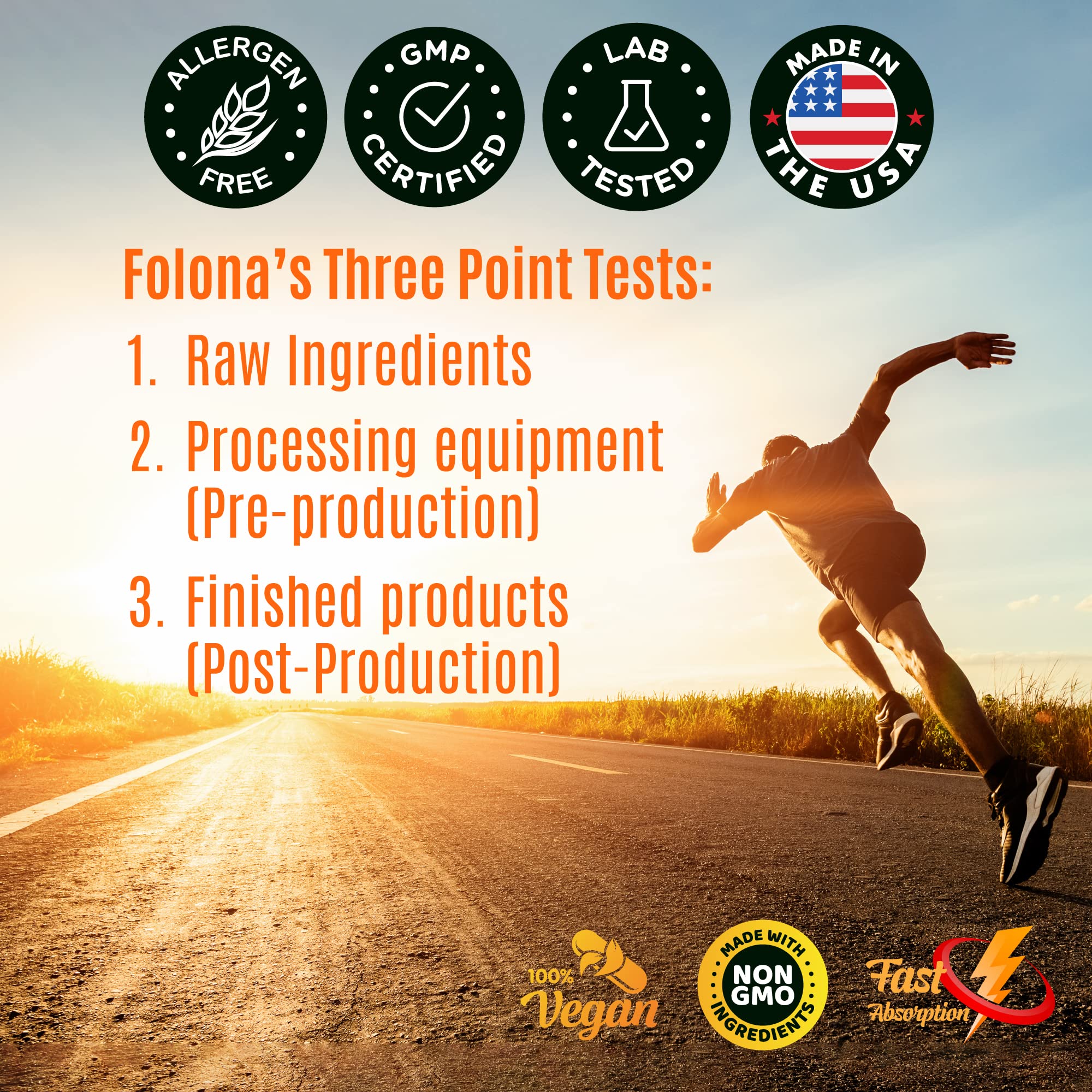 FOLONA planta de producción en California control y pruebas