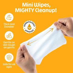 FOMIN comparación de tamaño con teléfono, ideal para llevar