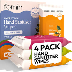 FOMIN pack frontal mostrando 4 bolsas y etiqueta clara, ideal para llevar