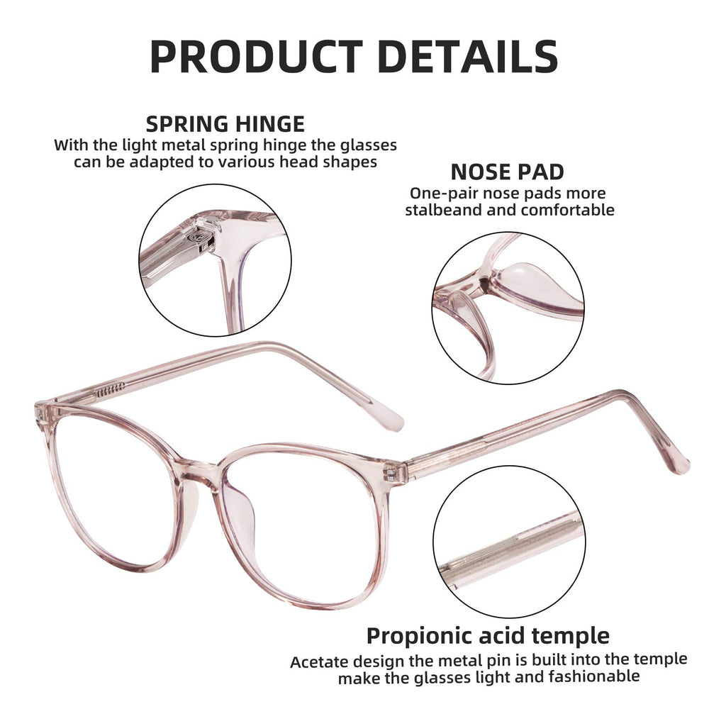 FONHCOO lentes transparentes preservan colores naturales