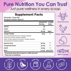 FoodiMed Multi Colágeno: cucharilla para medir polvo y empezar el día con energía.