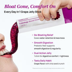 FOODOLOGY stick abierto con gelatina listo para consumir sin agua