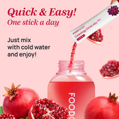 FOODOLOGY envase abierto con sticks visibles para consumo diario