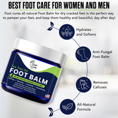 FOOT CURE aceite de árbol de té destacado por su acción nutritiva
