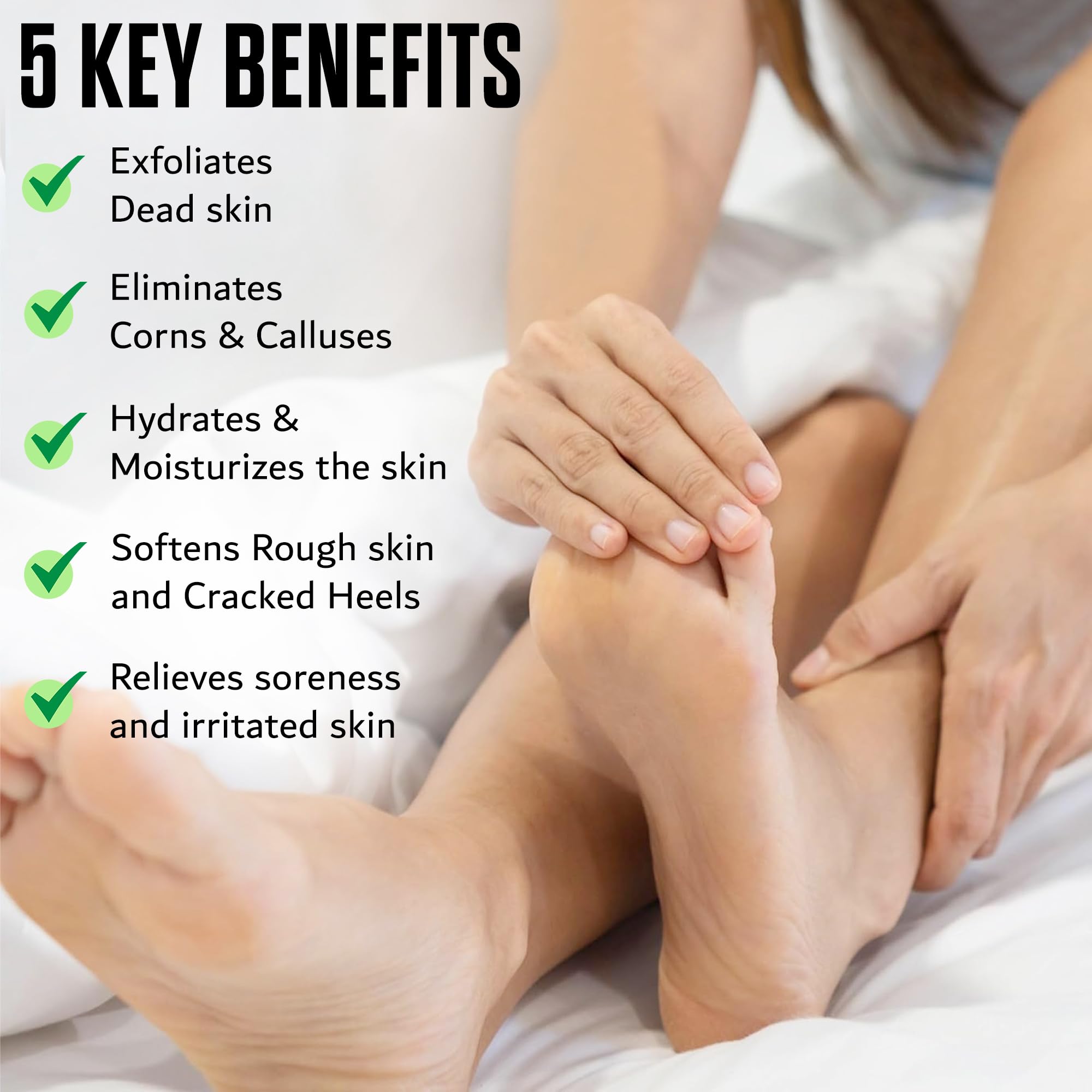 FOOT CURE producto en ambiente de spa casero para relajación