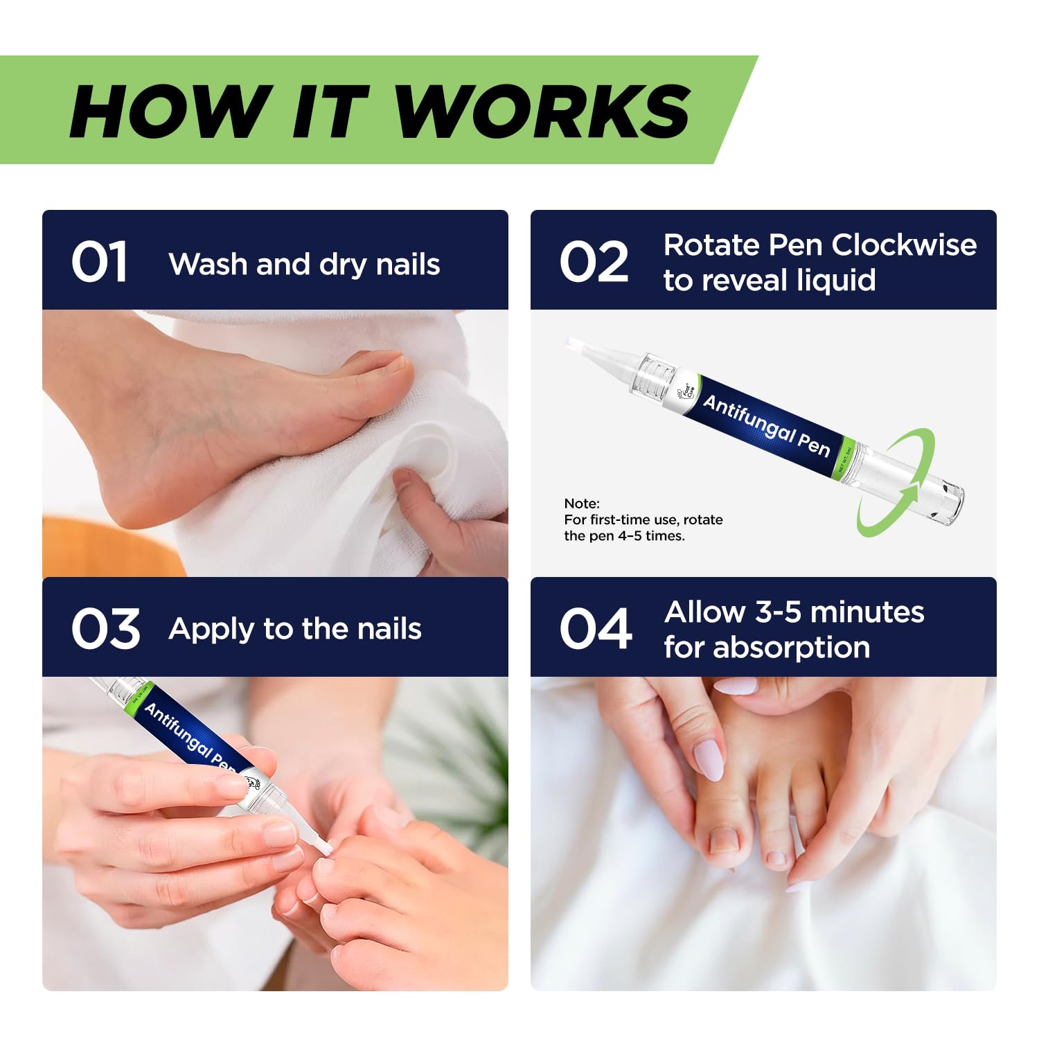 FOOT CURE textura líquida del tratamiento, absorción y acabado suave