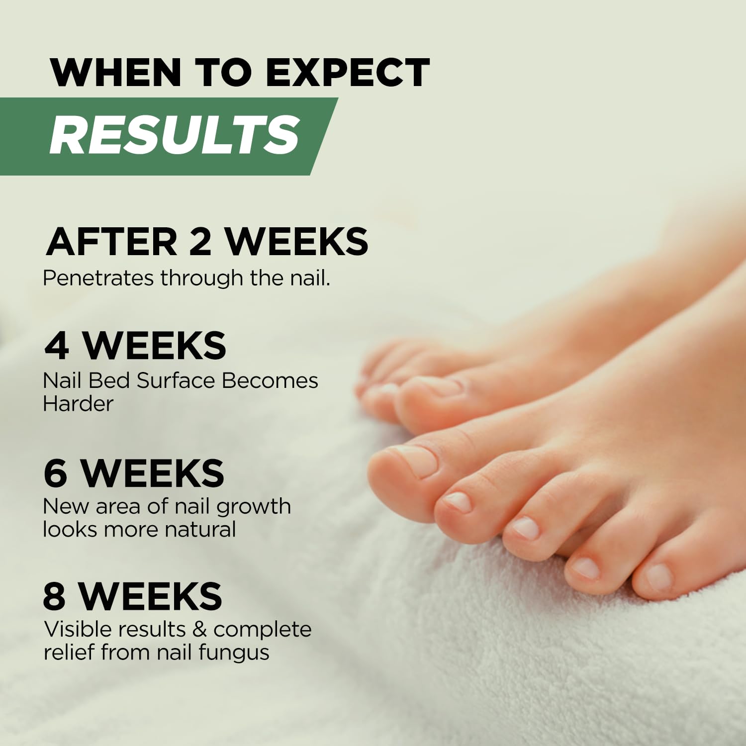 FOOT CURE en uso en mano, ilustra tratamiento para uñas de las manos y control