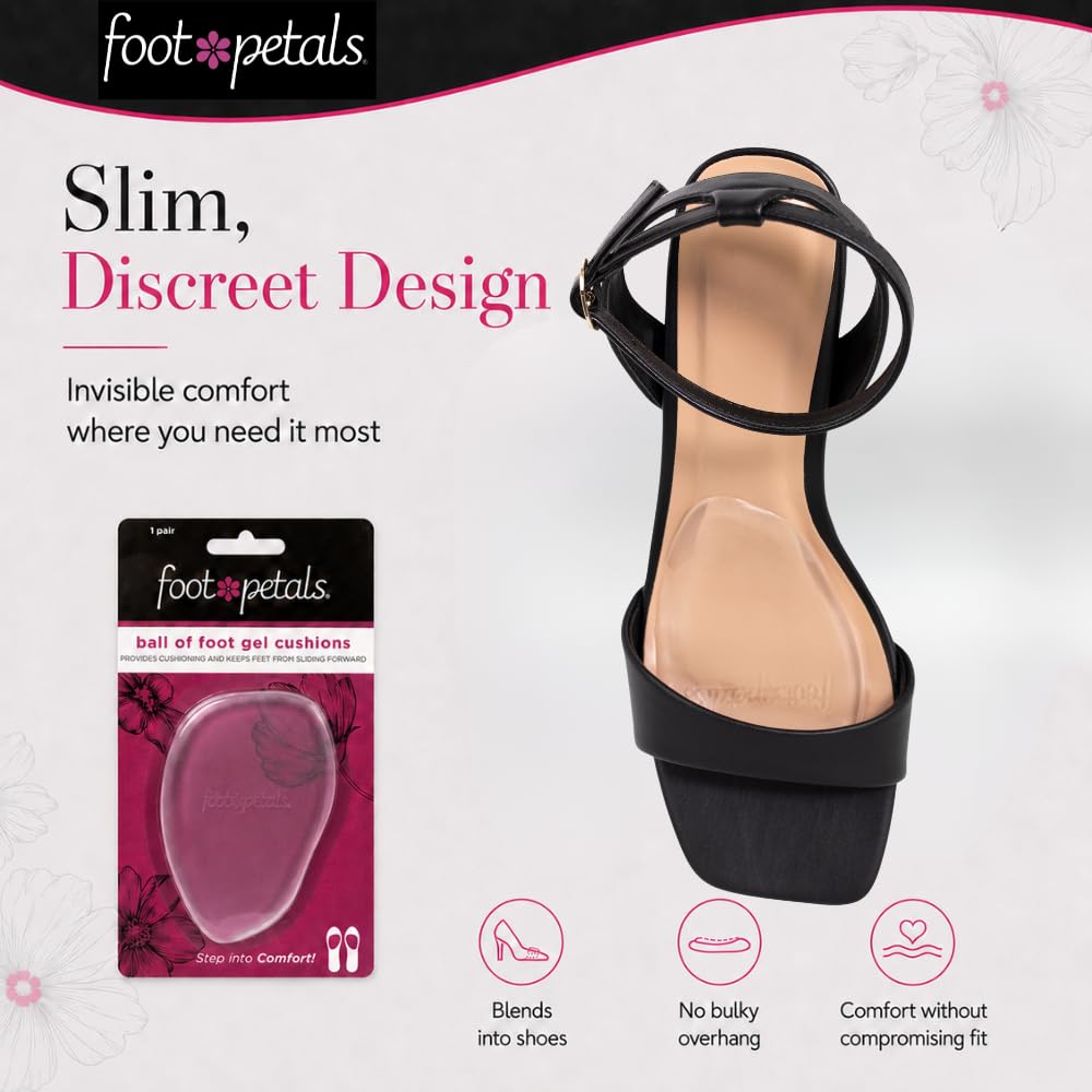 Foot Petals almohadilla colocada en tacón para evitar deslizamiento