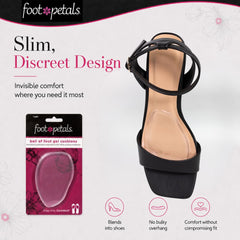 Foot Petals almohadilla colocada en tacón para evitar deslizamiento