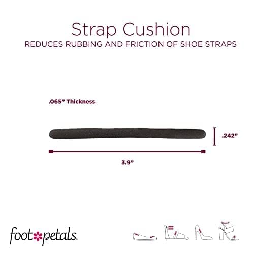 Foot Petals comparación de tamaño con un dedo, muestra ajuste recortable