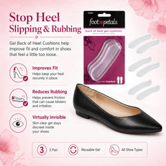 Foot Petals detalle del gel y textura que absorbe impactos al caminar