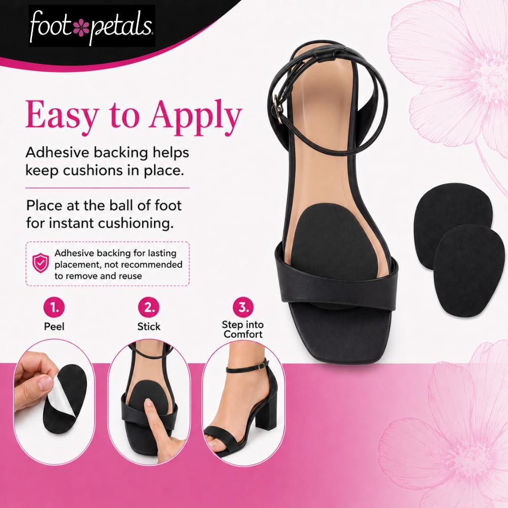 Foot Petals almohadilla colocada en tacón para evitar deslizamiento