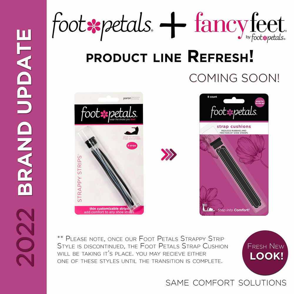 Foot Petals primer plano del material PORON y beneficio amortiguación