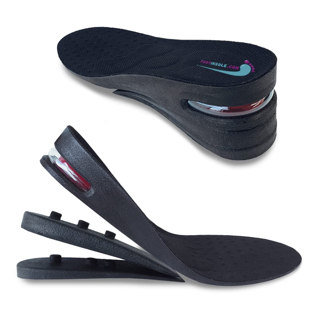 FOOTINSOLE.COM plantilla frontal mostrando perfil y altura discreta