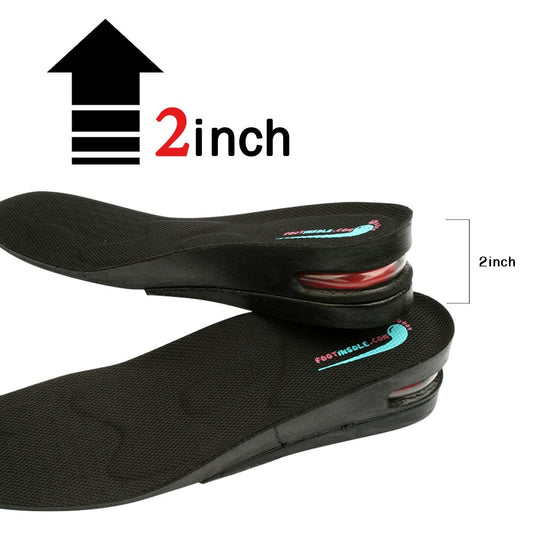 FOOTINSOLE.COM detalle del talón con cámara de aire para mejor amortiguación