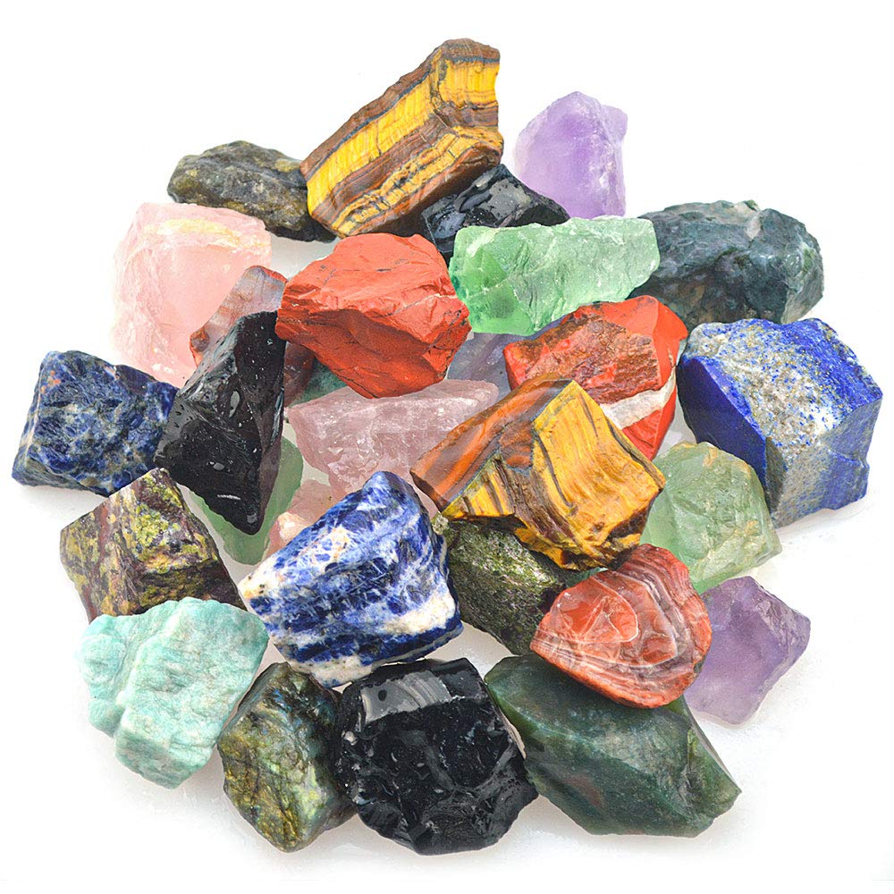 FORBY bolsa frontal de piedras brutas de Madagascar para proyectos creativos
