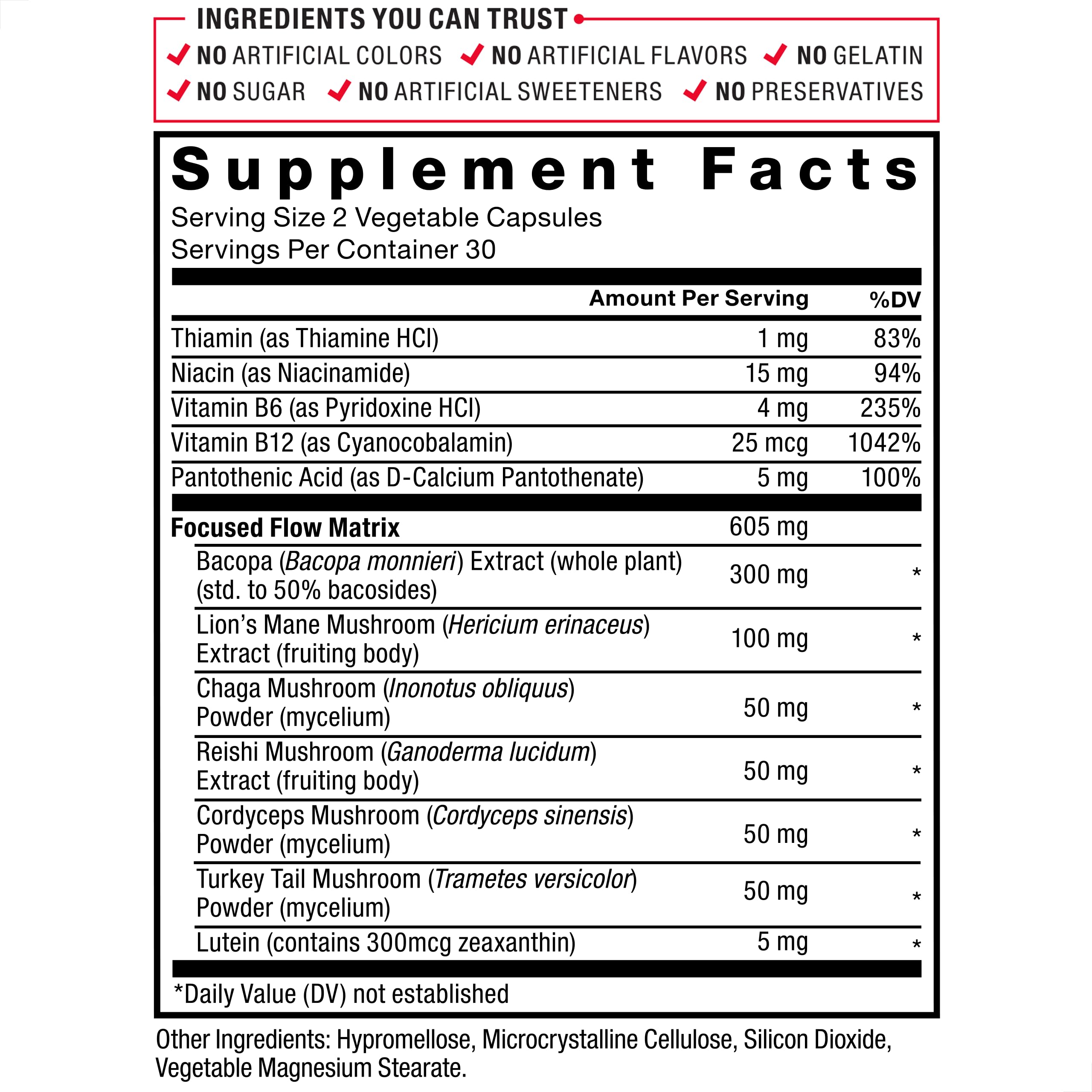 Force Factor etiqueta legible con lista de ingredientes clave visible