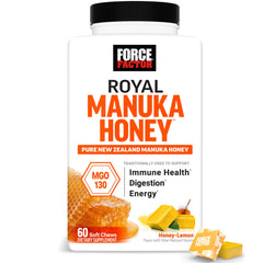Force Factor empaque frontal mostrando la marca y beneficios de forma clara