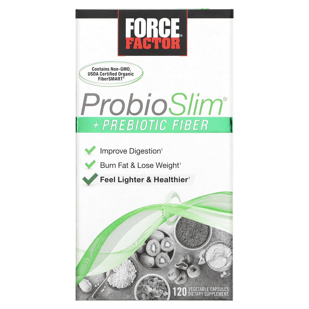 Force Factor envase frontal mostrando etiqueta y beneficios visibles