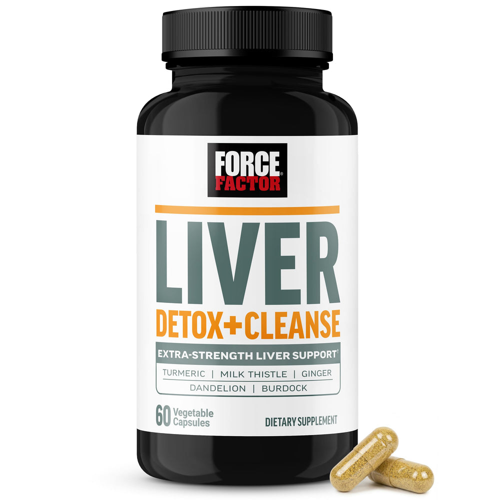 Force Factor envase frontal mostrando el producto y beneficios claramente