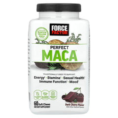 Force Factor chicle en mano ilustrando facilidad de toma