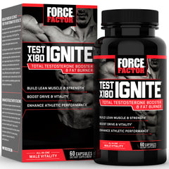 Force Factor envase frontal mostrando el producto y beneficio de energía