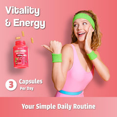 Forebear Supplements cápsula en mano mostrando tamaño y facilidad de uso