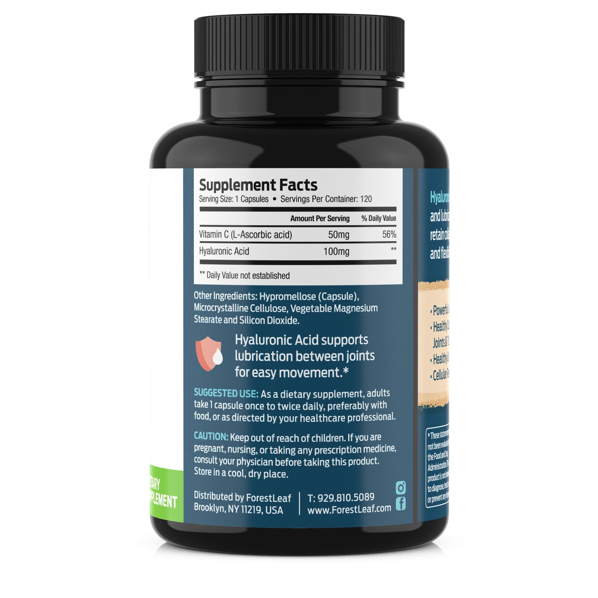 ForestLeaf gráfico de articulación, sugiere alivio y movilidad