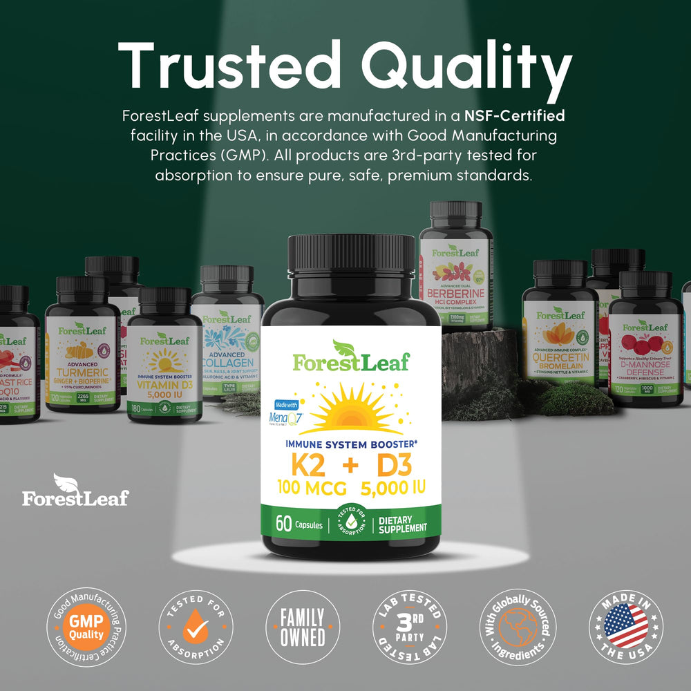 ForestLeaf sello GMP y certificaciones para mayor seguridad y confianza