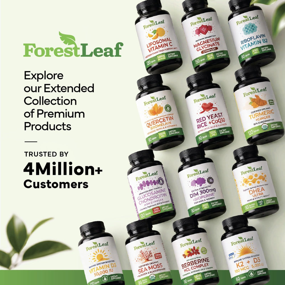 ForestLeaf estilo de vida activo con frasco junto a accesorios fitness