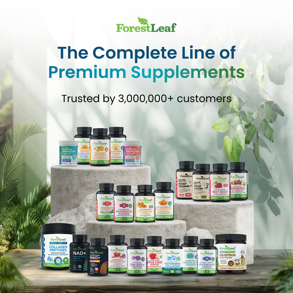 Escena de desayuno saludable con ForestLeaf como apoyo digestivo